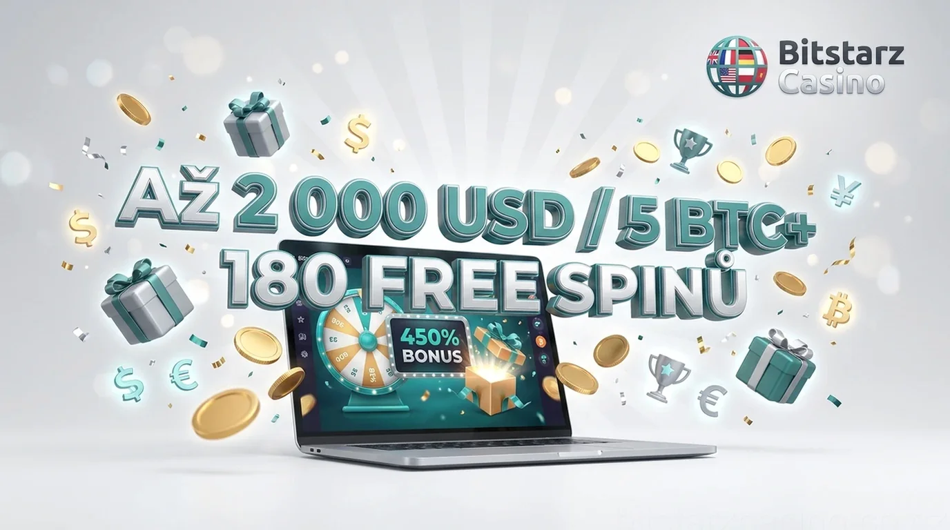 Až 2 000 USD / 5 BTC+ 180 FREE SPINŮ